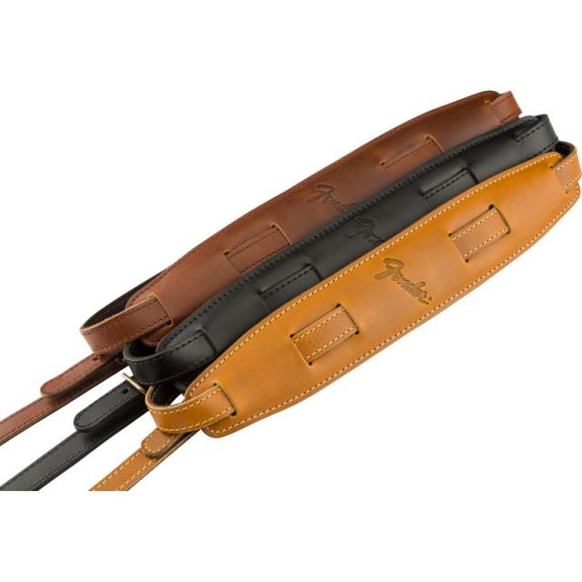 Fender USA MUSTANG SADDLE STRAP (BLACK) (#0990689006)_3