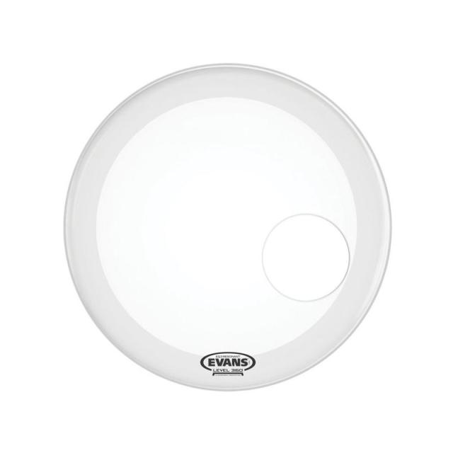 EVANS BD26RSW [EQ3 Resonant Smooth White 26 / Bass Drum]【1ply ， 7.5mil + 10mil ring】【お取り寄せ品】