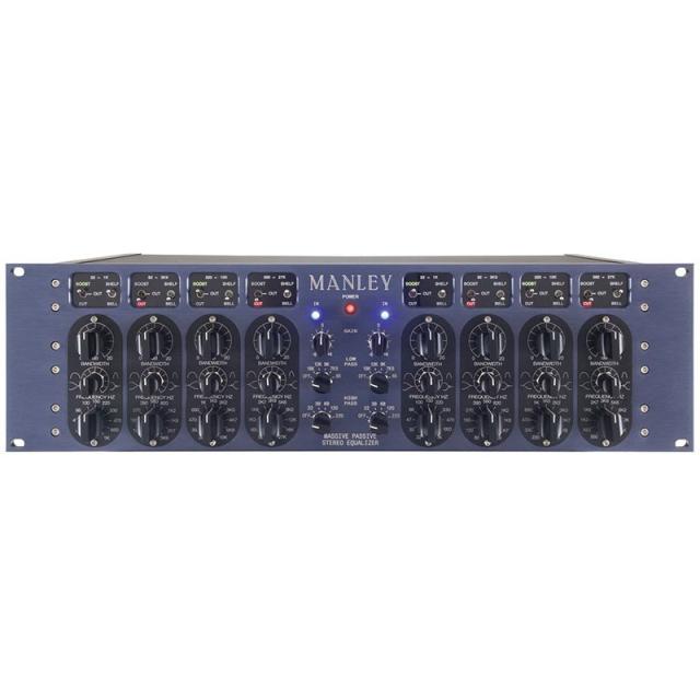 MANLEY MASSIVE PASSIVE STEREO TUBE EQ(ステレオイコライザー)【国内正規品】(国内正規品・納期別途ご案内)(マンレイ)
