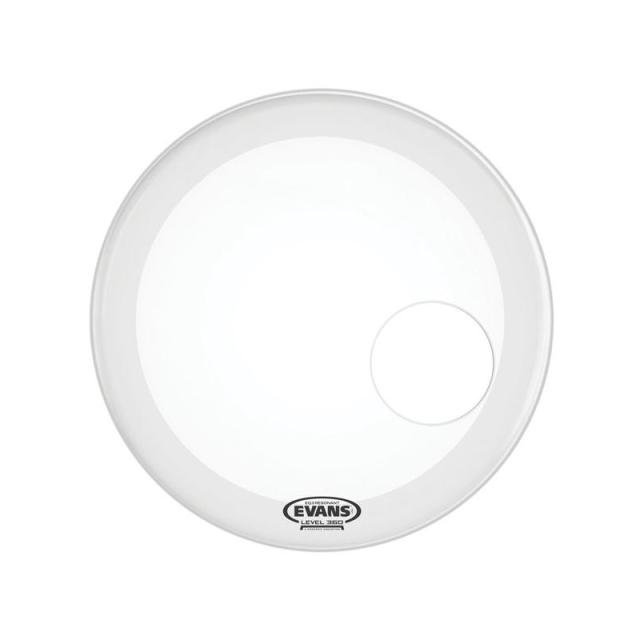 EVANS BD18RGCW [EQ3 Resonant Coated White 18 / Bass Drum]【1ply ， 6.5mil + 10mil ring】【お取り寄せ品】
