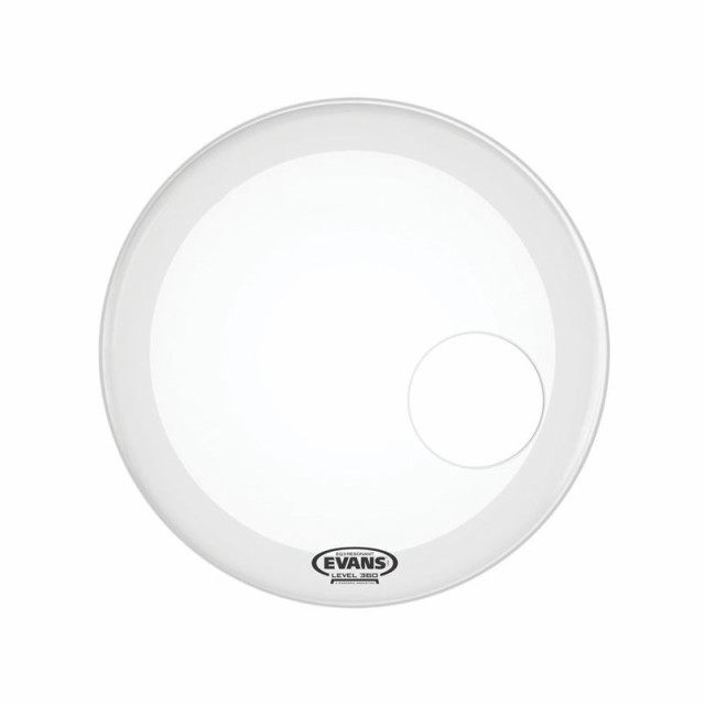 EVANS BD20RGCW [EQ3 Resonant Coated White 20 / Bass Drum]【1ply ， 6.5mil + 10mil ring】【お取り寄せ品】