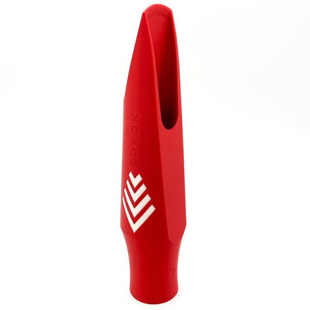 Syos 「オープニング：6」バリトンサックス用マウスピース サイオス Spark(スパーク) Red&amp;White【夏のボーナスセール】