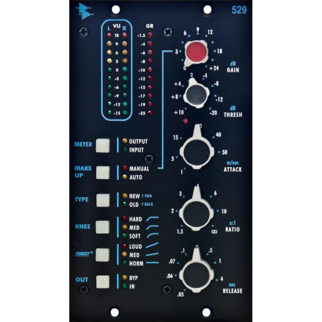 API 529（500シリーズモジュール対応 ステレオコンプレッサー)(500シリーズ)【国内正規品】【取り寄せ商品】