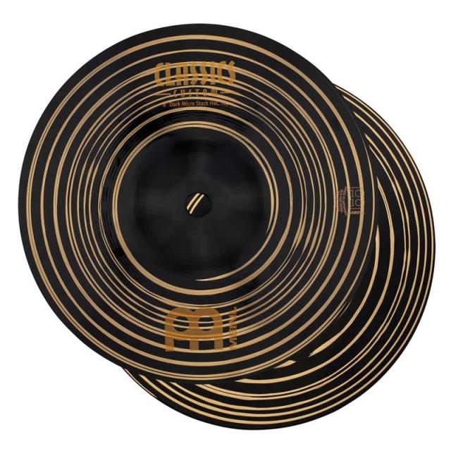 MEINL CC8DAH [Classics Custom Dark Micro Stack Hats 8’’]