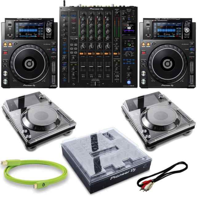 Pioneer DJ XDJ-1000MK2 + DJM-A9 クラブスタイル8点SET 【本体保護カバー & 高品質USBケーブル付属】の通販は