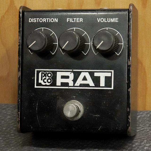 Pro Co RAT BlackFace 1986年 ProCo RAT Black Face 1986 [中古] - 楽器堂オンラインショップ