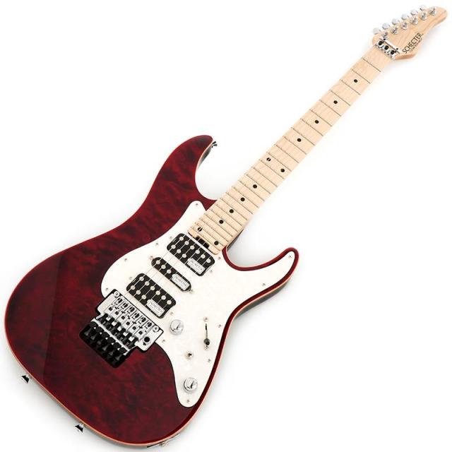 SCHECTER SD-2-24-AL (See-thru Red/Maple) 【特価】_1