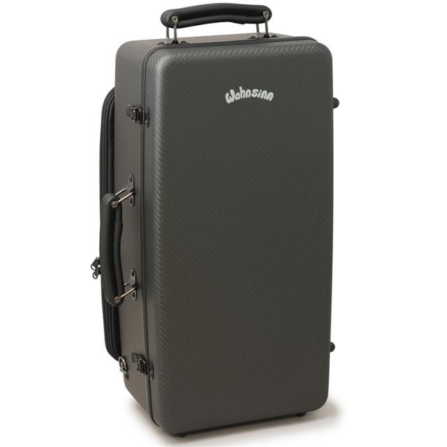 Wahnsinn Case ワンジンケース / 3K NATURAL CARBON Series (Matte Black / Black) トリプル トランペット用 ケース