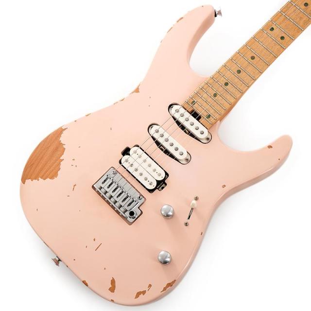Charvel Pro-Mod Signature Rick Graham DK24 2PT CM (Worn Shell Pink)