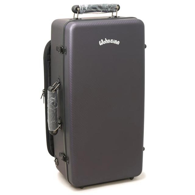 Wahnsinn Case ワンジンケース / 3K NATURAL CARBON Series (Matte Dark Purple / Black) トリプル トランペット用 ケース