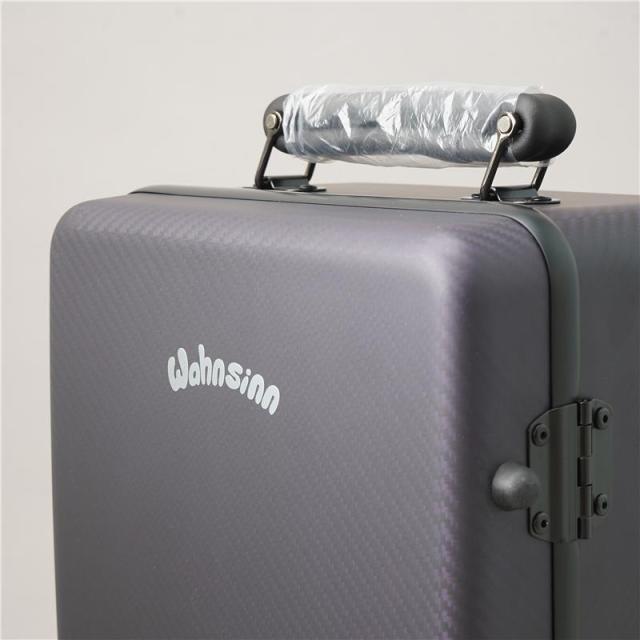 Wahnsinn Case ワンジンケース / 3K NATURAL CARBON Series (Matte Dark Purple / Black) トリプル トランペット用 ケース_4