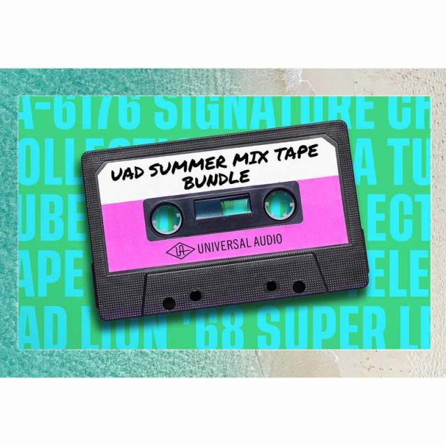 Universal Audio 【新生活応援セール】UAD Summer Mixtape Bundle 【All Bundle Promotionセール】 (オンライン納品) (ユニバーサールオーディオ)(UAD Native)