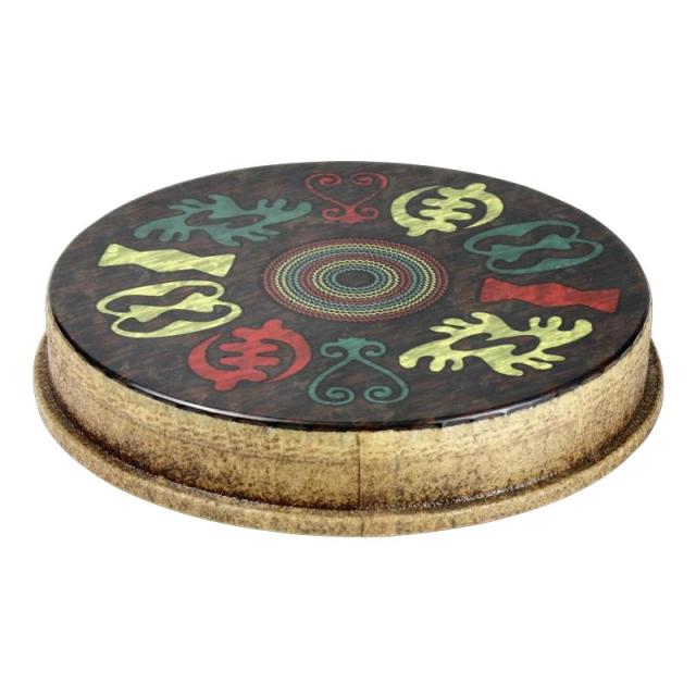REMO LREMMO2514SD24 [Mondo Skyndeep Djembe Drumhead - Adinkra Graphic， 14 inch]