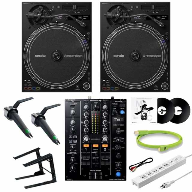 Pioneer DJ PLX-CRSS12 + DJM-450 ターンテーブルDJおすすめ10点セットの通販は