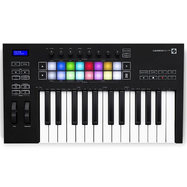 NOVATION 【新生活応援セール】Launchkey 25 MK3(ノベーション)(ラウンチキー)(USB・MIDIコントローラー)【NKS対応製品Komplete 15 Selectバウチャー無償提供】