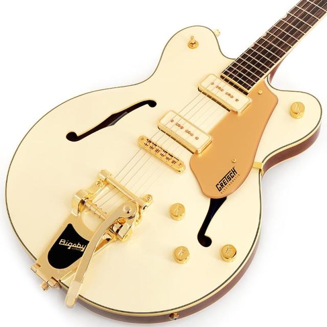 GRETSCH Electromatic Pristine LTD Center Block Double-Cut with Bigsby (White Gold/Laurel)