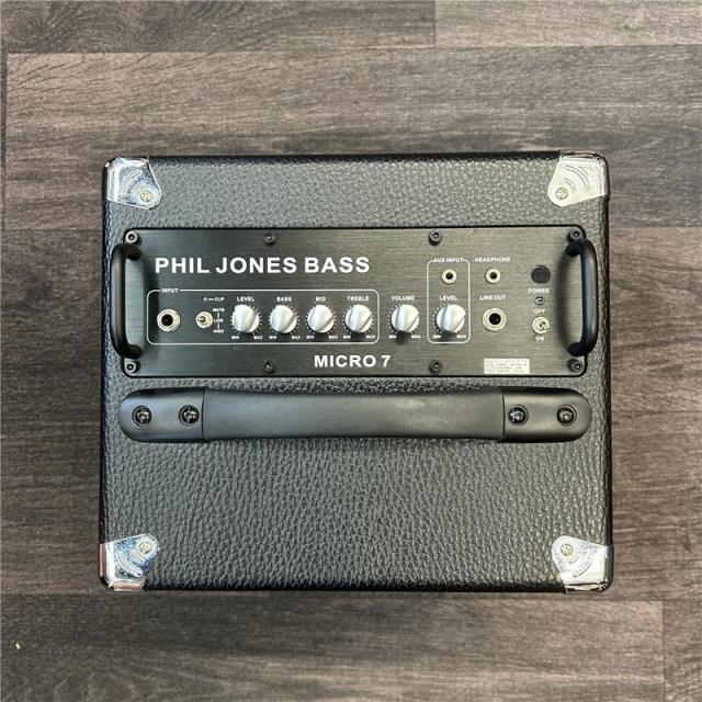 PJB Micro7 walnut Phil Jones Bass 限定モデル 中古) PHIL JONES