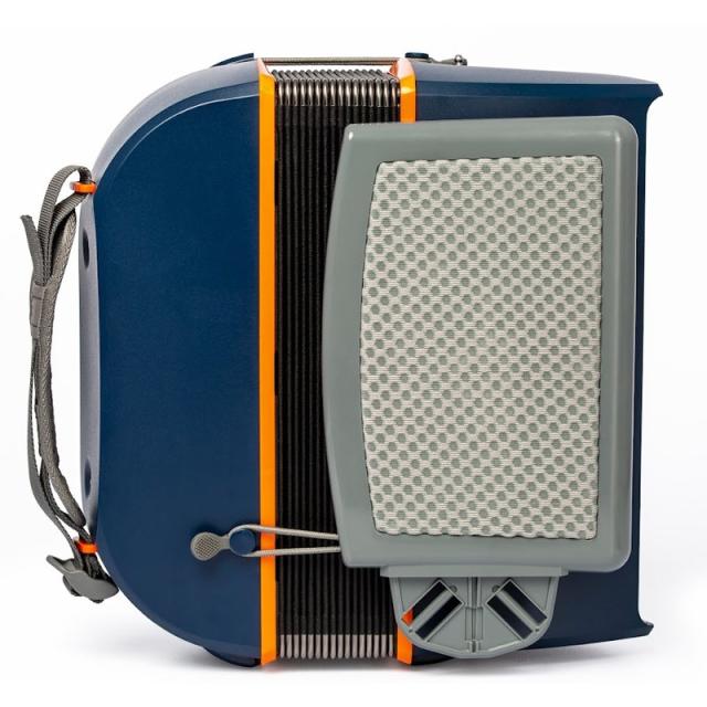 Hohner (アコーディオン専門店・出荷前検品発送)XSアコーディオン ピアノキー Dark Blue ホーナー アコーディオン 入門向け ピアノ式 小型 超小型 軽量