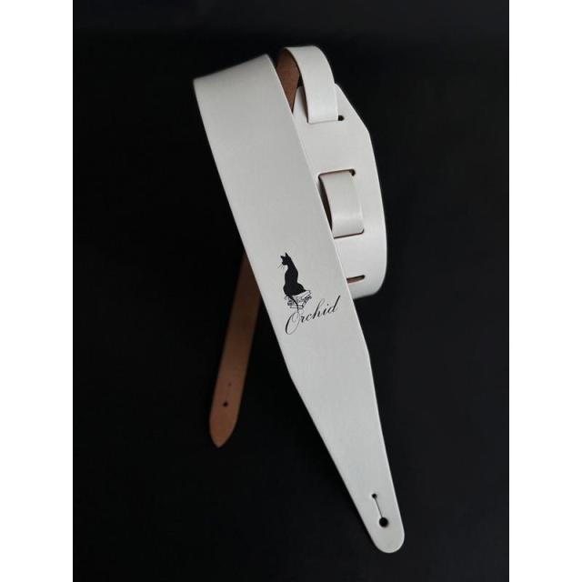 Live Line OKM-2WH Orchid Guitar Straps (WHITE)
