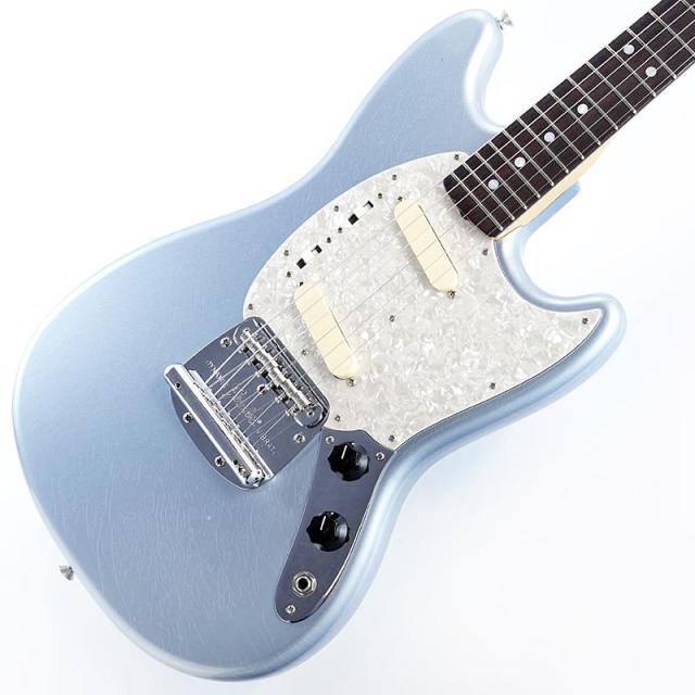 Fender Custom Shop Fender Experience 2025 Exclusive ’60s Mustang Deluxe Closet Classic with Matching Painted Headstock (Blue Ice Metallic) SN.R146234