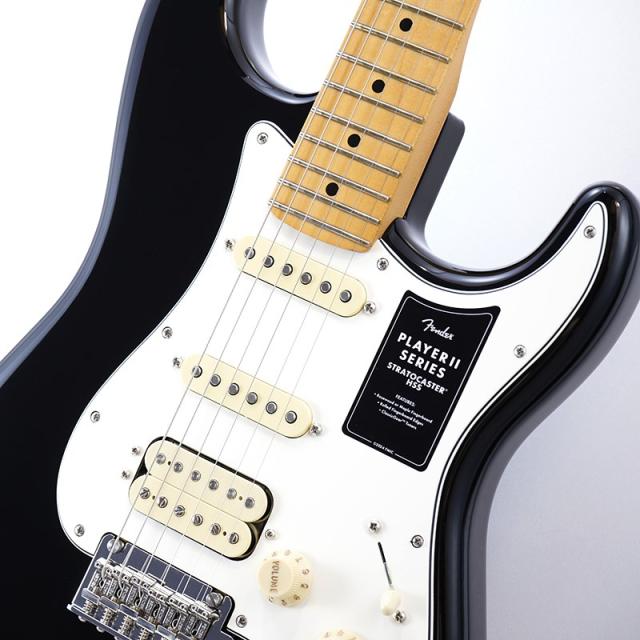 Fender MEX Player II Stratocaster HSS (Black/Maple)_3