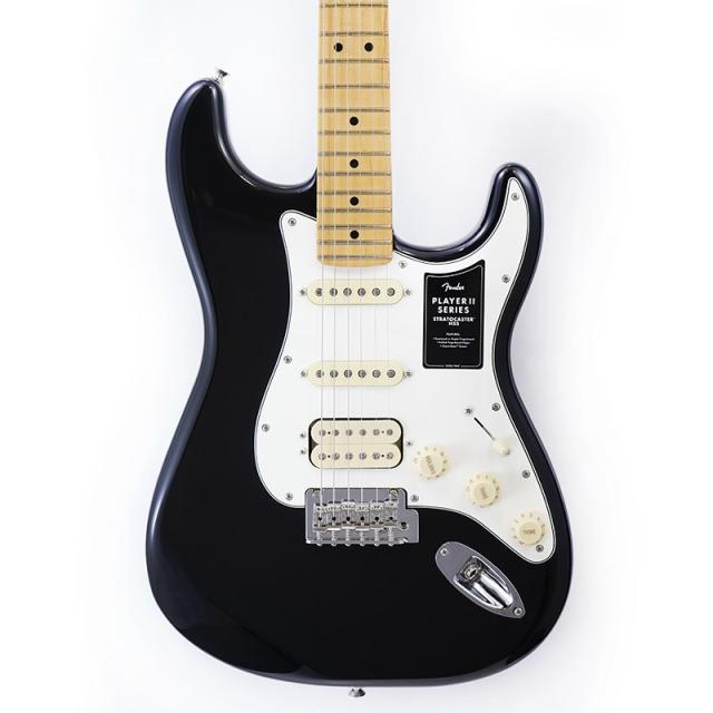 Fender MEX Player II Stratocaster HSS (Black/Maple)_9