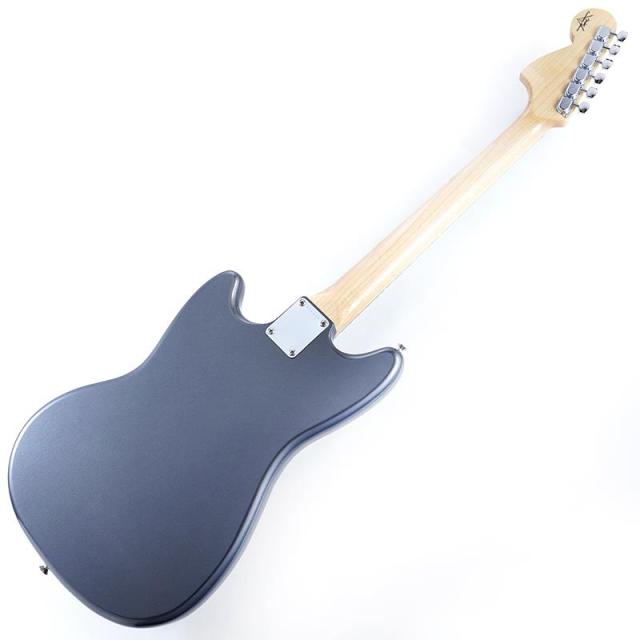 Fender Custom Shop Fender Experience 2025 Exclusive ’60s Mustang Deluxe Closet Classic with Matching Painted Headstock (Charcoal Frost Metallic) SN.R143658_2