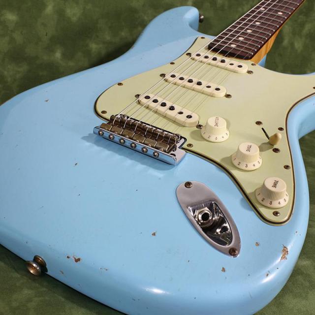 Fender Custom Shop USED 中古 MBS 1960 Stratocaster Journeyman Relic Daphne Blue Master Built by Ron Thorn SN. R120641_3
