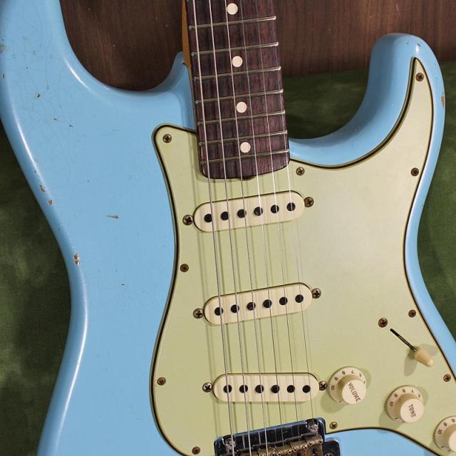 Fender Custom Shop USED 中古 MBS 1960 Stratocaster Journeyman Relic Daphne Blue Master Built by Ron Thorn SN. R120641_4
