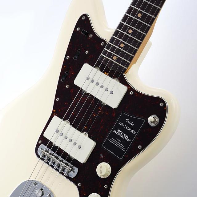 Fender MEX Vintera III Mid ’60s Jazzmaster (Olympic White/Rosewood)_3