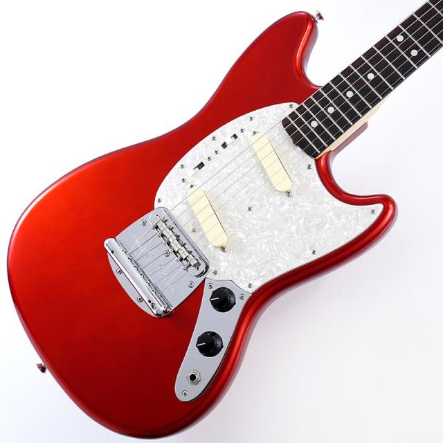 Fender Custom Shop Fender Experience 2025 Exclusive ’60s Mustang Deluxe Closet Classic with Matching Painted Headstock (Candy Apple Red) SN.R144125