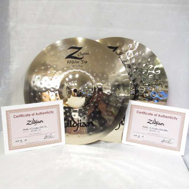 Zildjian Z Custom HiHat 14’’ pair [NZZLC14HHT/14HHBM]【川口千里さん選定シンバル】