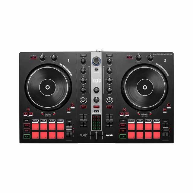 HERCULES DJCONTROL INPULSE 300 MK2 (DJアプリDJUCED / Serato DJ Lite対応DJコントローラー)