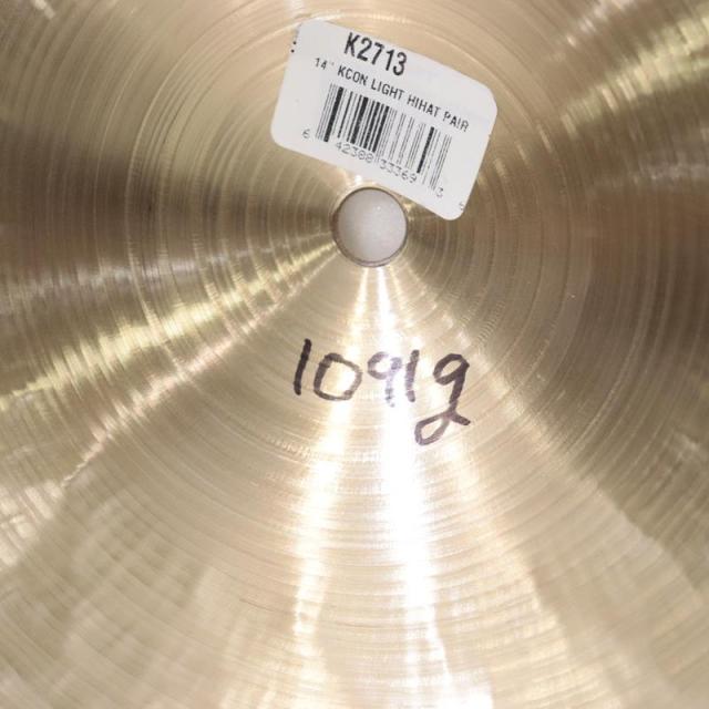 Zildjian 【イケベ楽器店創業50周年記念モデル】K Constantinople Light Hihat Pair 14’’ [846g/1091g]_6