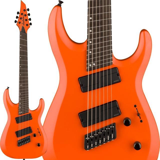 Jackson Pro Plus Series DK Modern HT7 MS (Satin Orange Crush/Ebony)