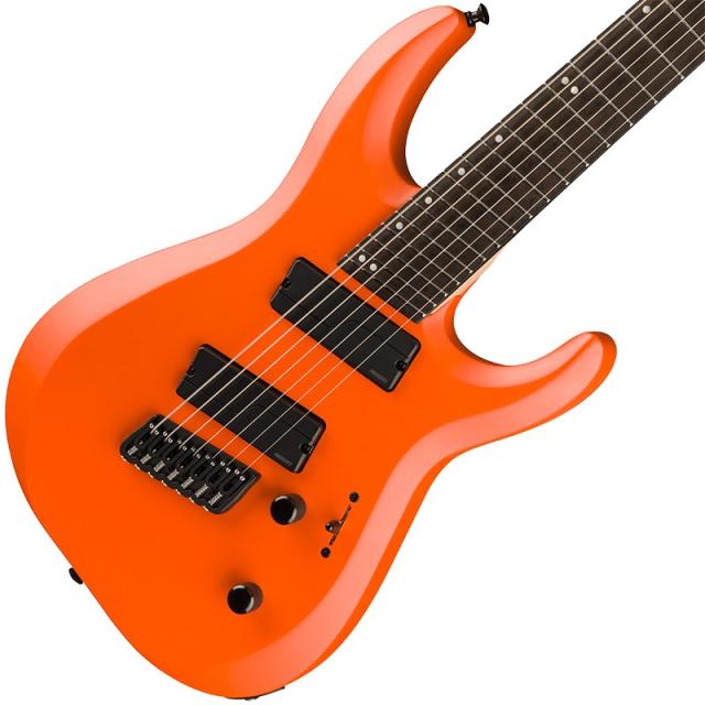 Jackson Pro Plus Series DK Modern HT7 MS (Satin Orange Crush/Ebony)_2