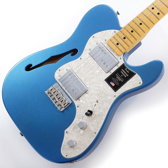Fender USA American Vintage II 1972 Telecaster Thinline (Lake Placid Blue /Maple) 【The Spring Summer 2026 Campaign】