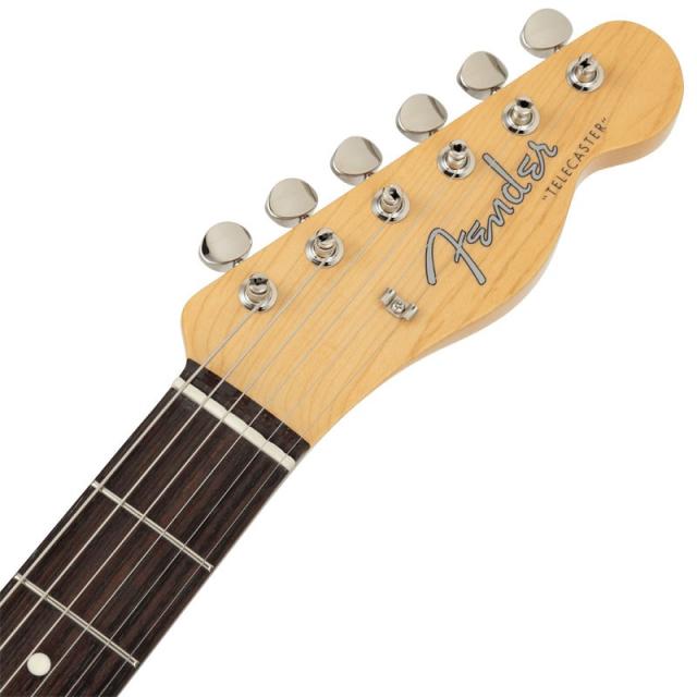 Fender Made in Japan Traditional 2025 Collection 60s Telecaster (Competition 3-Color Sunburst Aged Natural/Rosewood)_2