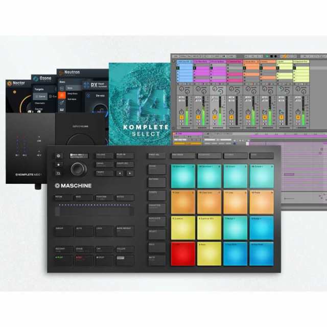 Native Instruments 【秋のスーパーセール】MASCHINE MIKRO MK3 はじめてのビートメイク 3点セット 【映画『バジーノイズ』公開記念キャ