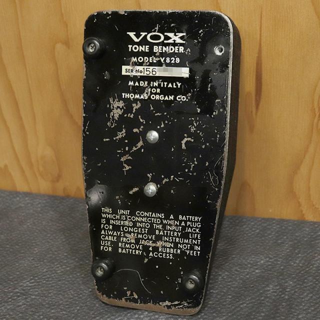VOX VINTAGE V828 Tone Bender Black Case &amp; Silver Panel late60’s_1