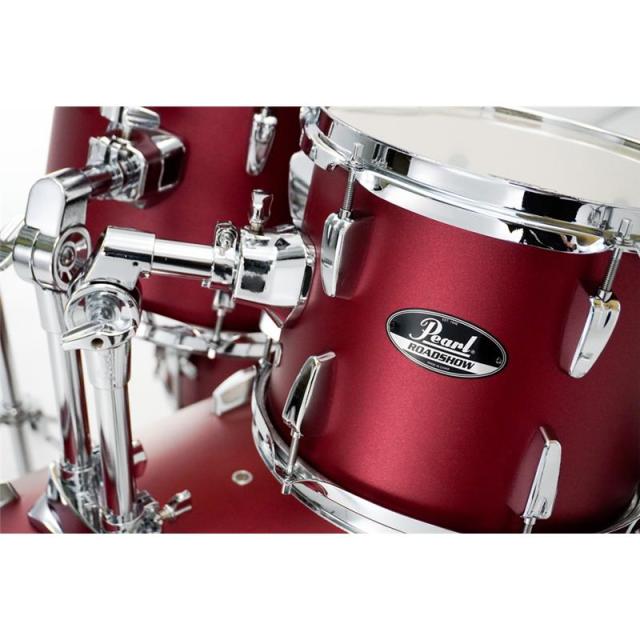 Pearl RS525SCWN/CN #747 [ROADSHOW シンバル付ドラムフルセット - Matt Red]【限定品】_3