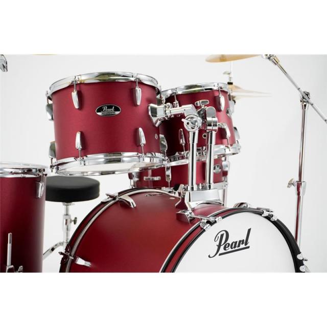 Pearl RS525SCWN/CN #747 [ROADSHOW シンバル付ドラムフルセット - Matt Red]【限定品】_4