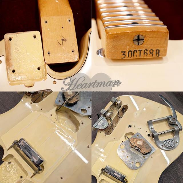 Fender USA VINTAGE Telecaster ’68 w/Bigsby Tremolo Laminate Maple Fingerboard Blond/M_6