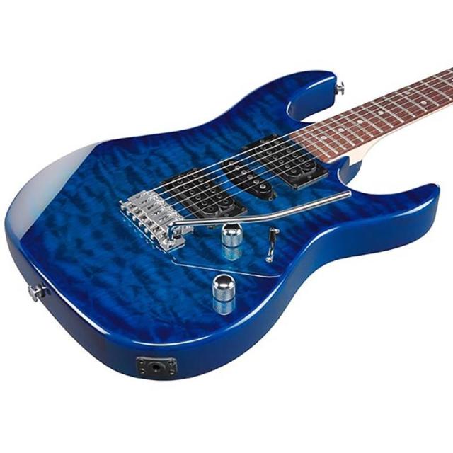 Ibanez GRX70QA TBB (Transparent Blue Burst)_1