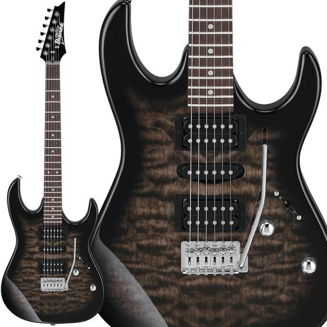 Ibanez GRX70QA TKS (Transparent Black Sunburst)