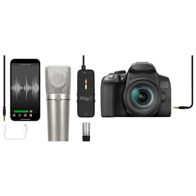 配信機器・PA機器・レコーディング機器 iRig pre 2 IK Multimedia iRig Pre 2 DTM・レコーディング・PA機器