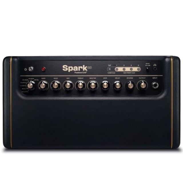 Positive Grid 【入門者応援！練習用ギターアンプセレクト】Spark 【ワイヤレスSpark LINKセット】（ポジティブ ポジティヴ グリッド）