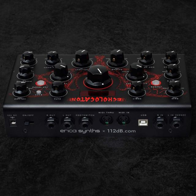 【値下げしました】ERICA SYNTHS&112DB ECHOLOCATOR Erica synths ECHOLOCATOR (112DB)(エリカシンセ)(ディレイ