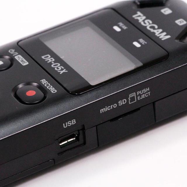 TASCAM USED 中古 DR-05X (タスカム)(ステレオオーディオレコーダー)(ハンディレコーダー)(オーディオインターフェイス)_3