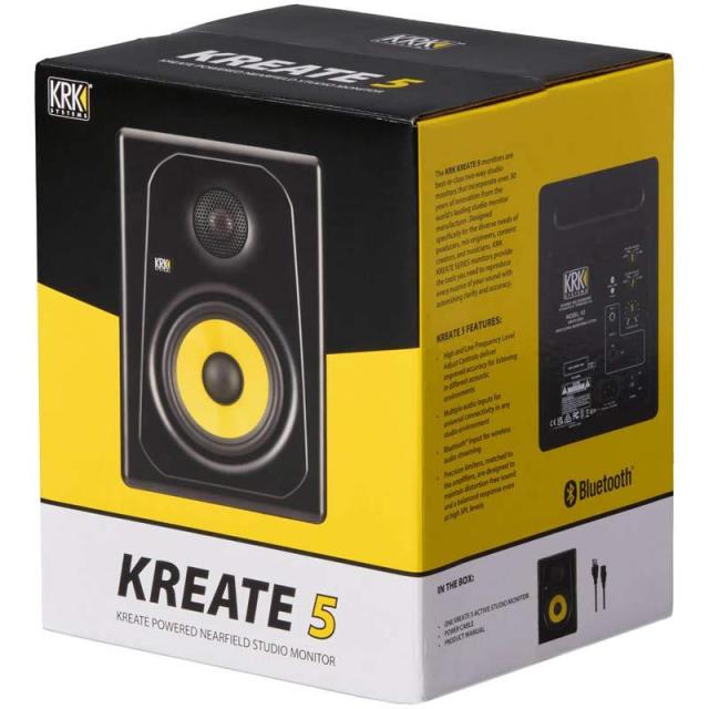 KRK KREATE 5 STUDIO MONITOR (1本) (ケーアールケー)(スタジオ